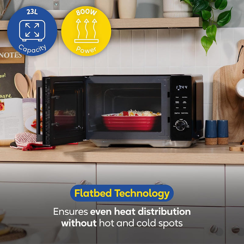 23L Flatbed Digital Microwave with 800W Power 8
