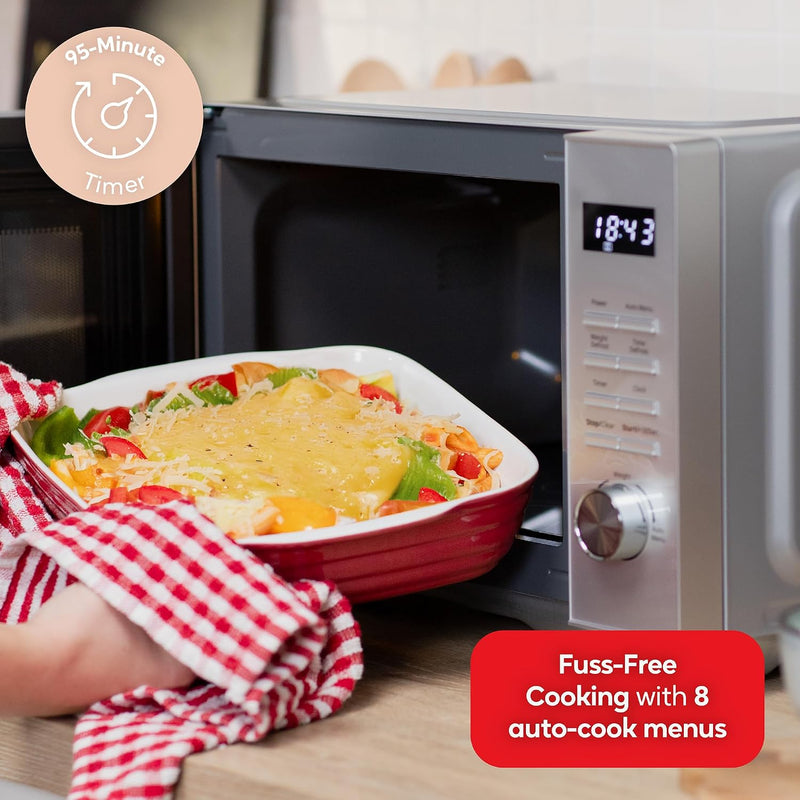 23L Flatbed Digital Microwave with 800W Power 8