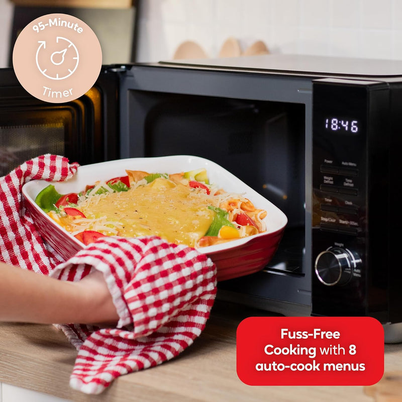 23L Flatbed Digital Microwave with 800W Power 8