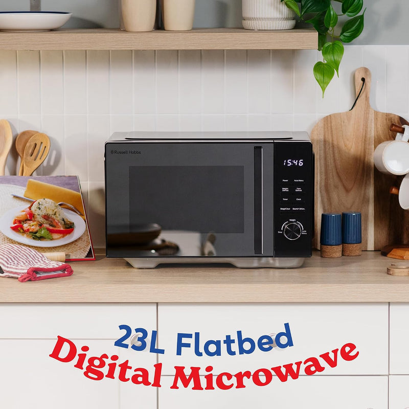 23L Flatbed Digital Microwave with 800W Power 8