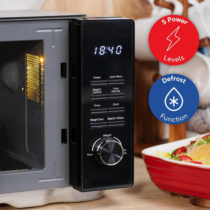 23L Flatbed Digital Microwave with 800W Power 8