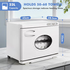 23L Towel Warmer Heater Cabinet Heated Steamer Quick