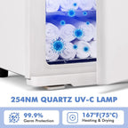 23L Towel Warmer Heater Cabinet Heated Steamer Quick