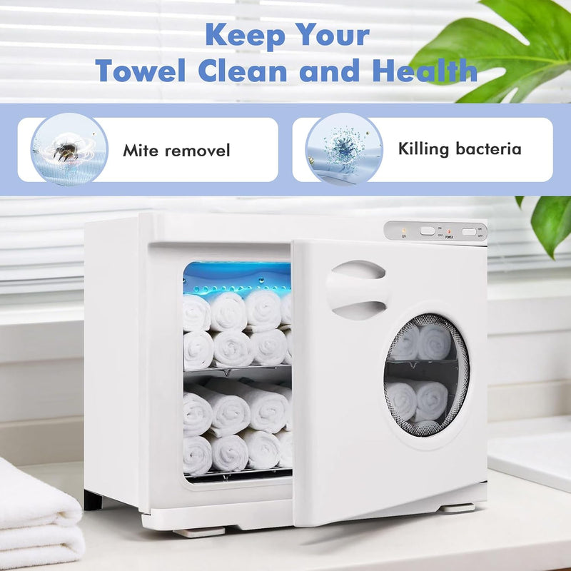 23L Towel Warmer Heater Cabinet Heated Steamer Quick