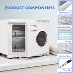 23L Towel Warmer Heater Cabinet Heated Steamer Quick