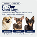 24-Inch Icrate Folding Dog Crate with Divider Panel