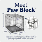 24-Inch Icrate Folding Dog Crate with Divider Panel