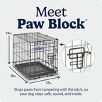 24-Inch Icrate Folding Dog Crate with Divider Panel