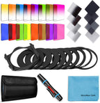 24 Pcs Square Filter Kit Nd Filters Graduated