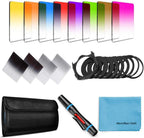 24 Pcs Square Filter Kit Nd Filters Graduated