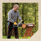 2400W Powerful Corded Electric Chainsaw with 16-Inch Guide