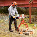2400W Powerful Corded Electric Chainsaw with 16-Inch Guide