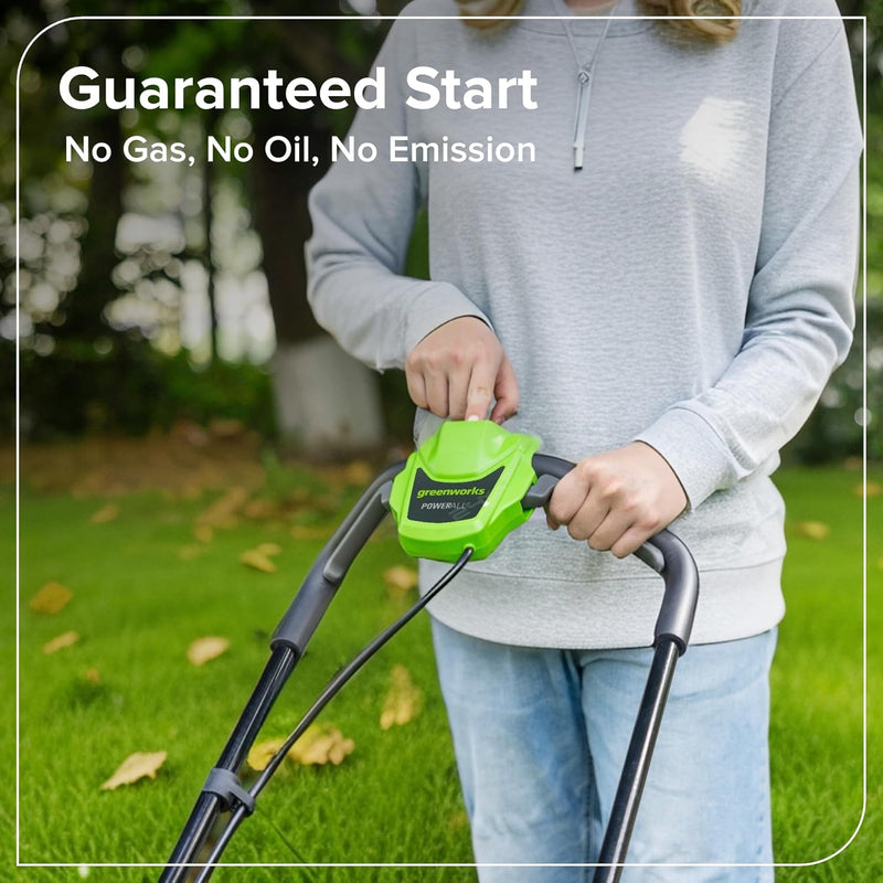 24V Cordless Lawnmower with Brushless Motor for Smaller