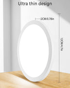 24W Bathroom Lights Ceiling 2400lm LED Flush