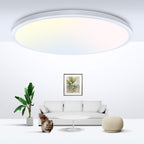 24W Bathroom Lights Ceiling 2400lm LED Flush