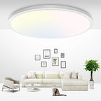 24W Bathroom Lights Ceiling 2400lm LED Flush