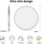 24W Bathroom Lights Ceiling 2400lm LED Flush