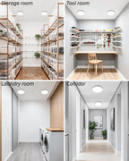 24W Bathroom Lights Ceiling 2400lm LED Flush