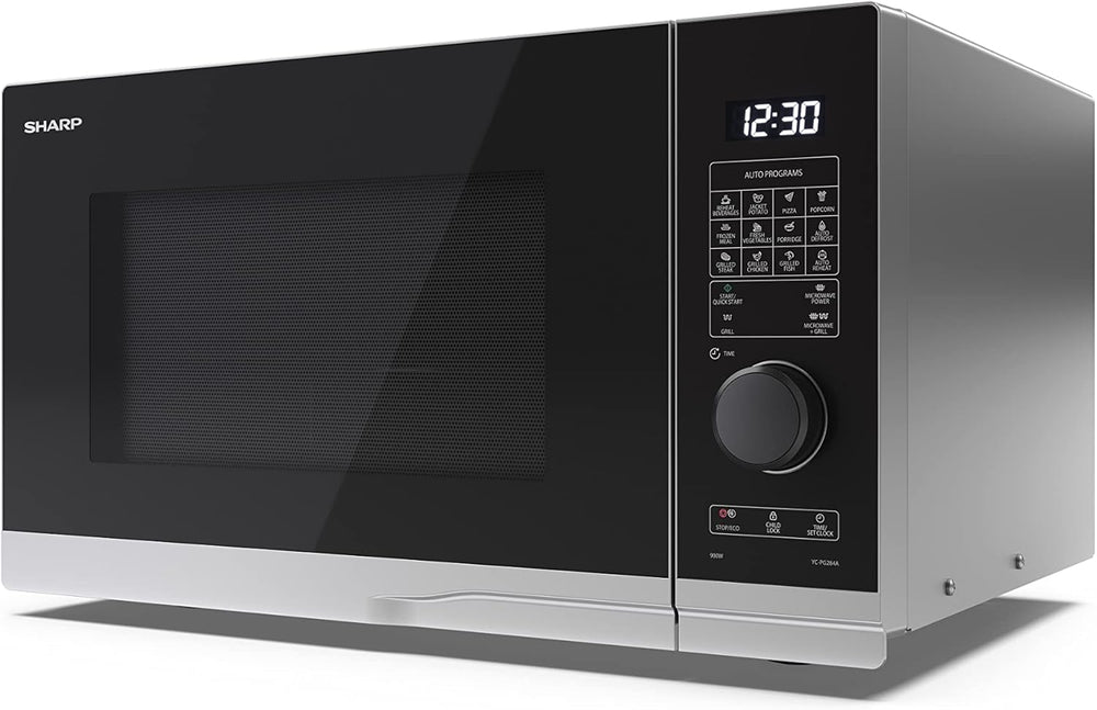 25 Litre 900W Digital Microwave 10 Power Levels