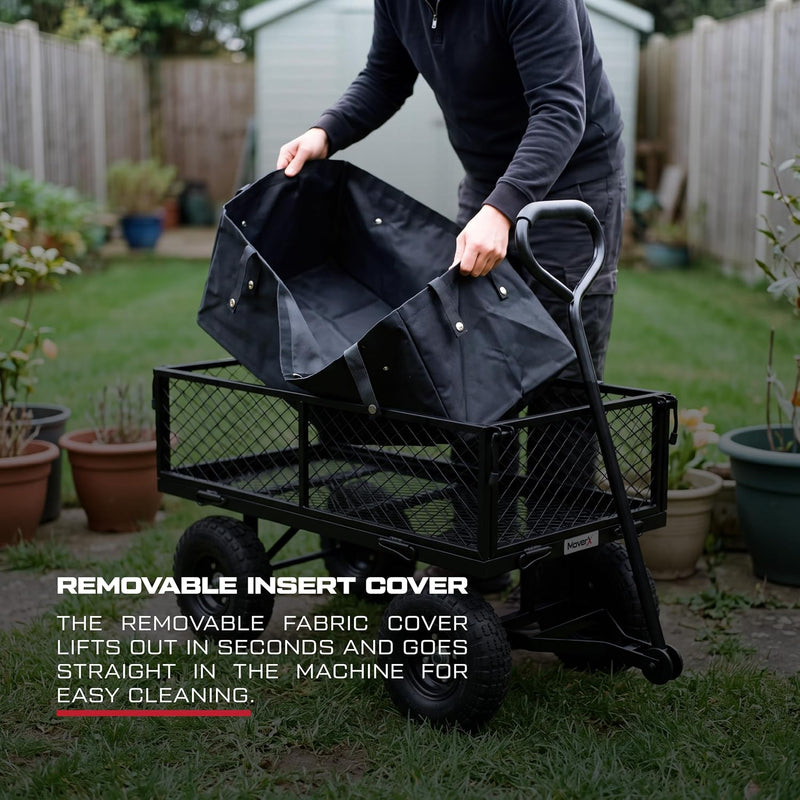 250KG Heavy Duty Garden Trolley Cart on Wheels