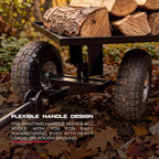 250KG Heavy Duty Garden Trolley Cart on Wheels