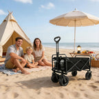 250L 200KG Festival Trolley Camping Beach Wagon Off-Road