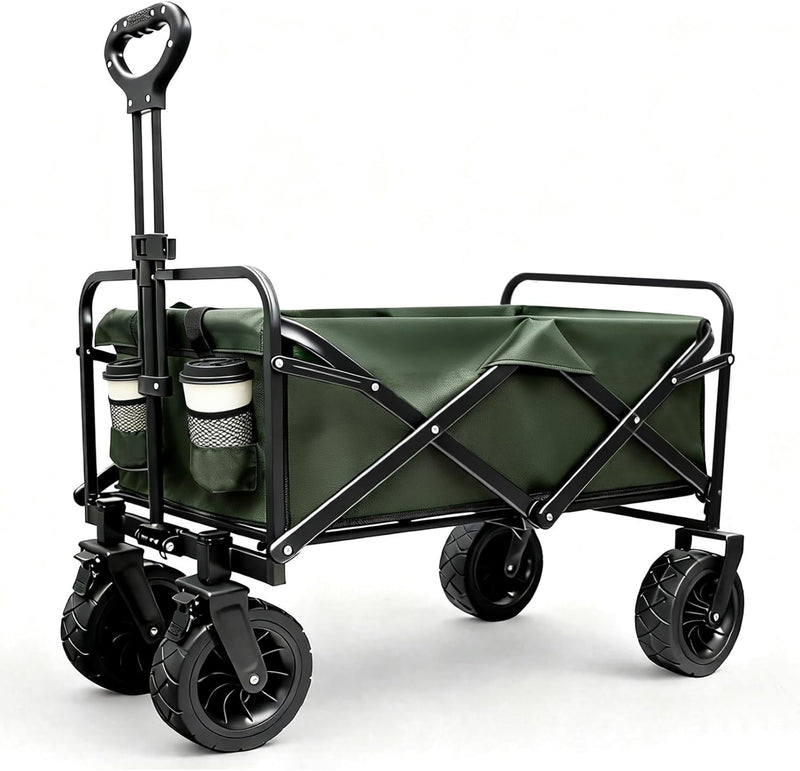 250L 200KG Festival Trolley Camping Beach Wagon Off-Road