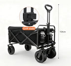 250L 200KG Festival Trolley Camping Beach Wagon Off-Road