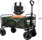 250L 200KG Festival Trolley Camping Beach Wagon Off-Road