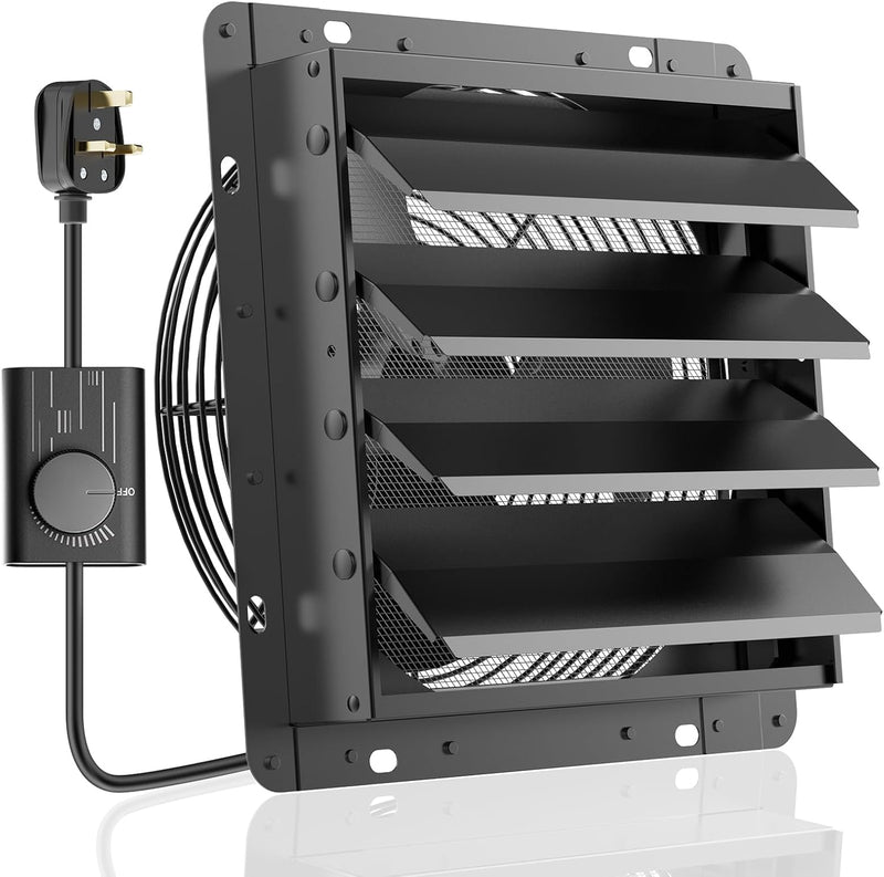 250MM Shutter Exhaust Fan with Speed Controller
