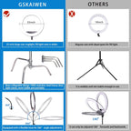 25inch 75W LED Ring Light 3000K-6600K Dimmable Bi-Colour