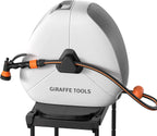 25m Retractable Garden Hose Reel Ground Mounted Pipe