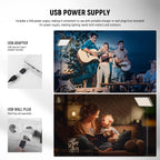 25W LED Video Panel Lighting Kit 59" Tripod (2 Pack)