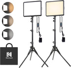 25W Photography Lighting 185CM 2-Pack LED Video Panel