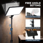 25W Photography Lighting 185CM 2-Pack LED Video Panel