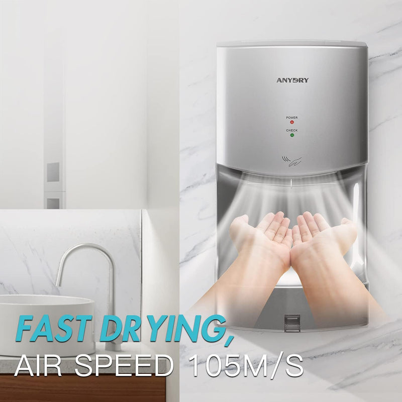 2630ts Hand Dryer Wall Mounted High Speed