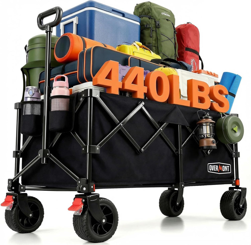 270L Extra Large Folding Festival Trolley Cart