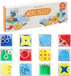28 Mini Maze Puzzle Cube Game Brain Teaser