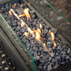 28" Rectangular Tabletop Gas Fire Pit 6.5KW