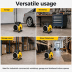 2800W Fan Heater Building Dryer Portable for Screed