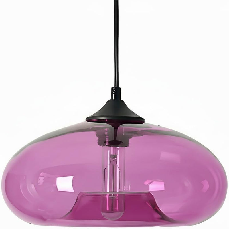28CM Glass Pendant Light E27 Hanging Ceiling Lamp
