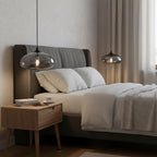 28CM Glass Pendant Light E27 Hanging Ceiling Lamp
