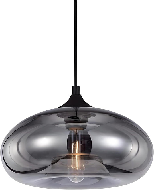 28CM Glass Pendant Light E27 Hanging Ceiling Lamp