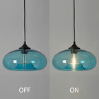 28CM Glass Pendant Light E27 Hanging Ceiling Lamp