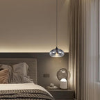 28CM Glass Pendant Light E27 Hanging Ceiling Lamp