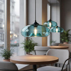 28CM Glass Pendant Light E27 Hanging Ceiling Lamp