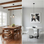 28CM Glass Pendant Light E27 Hanging Ceiling Lamp
