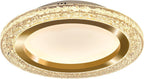 28W LED Flush Mount Ceiling Light 11.81" Modern