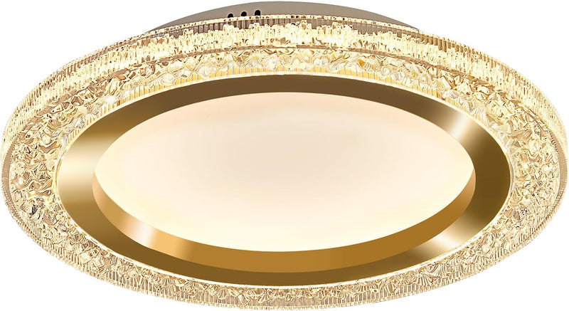 28W LED Flush Mount Ceiling Light 11.81" Modern