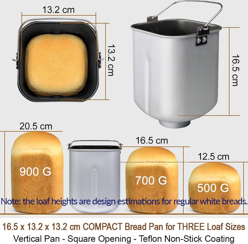 29-In-1 Smart Bread Maker Machine Model with Gluten